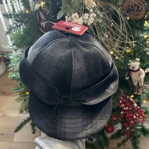 Warm Black Men’s Stormy Kromer Cap